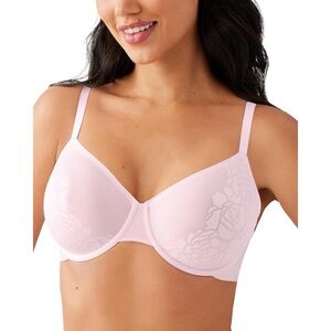 Wacoal Women's 40DDD Confidence Boost Unlined Mid Coverage Underwire Bra, 855380